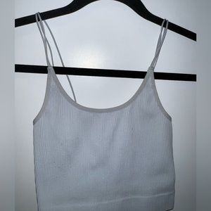 Aritzia Sunday Best light blue sports tank top